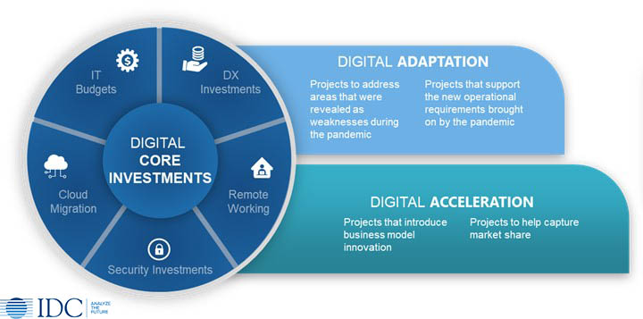 IDC's 2020 Digital Resiliency Investment Index Elements